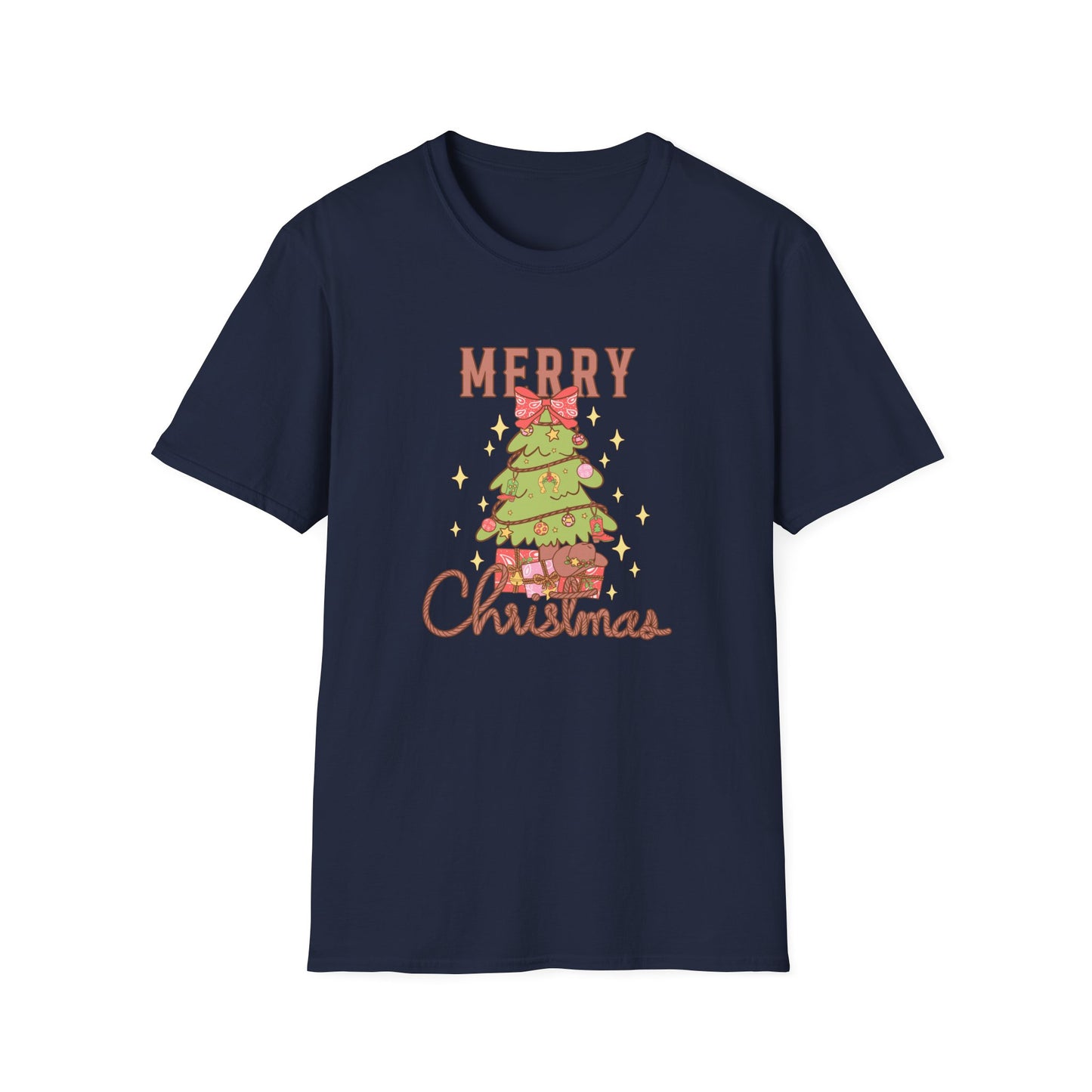 Cowboy Christmas Tree T-Shirt