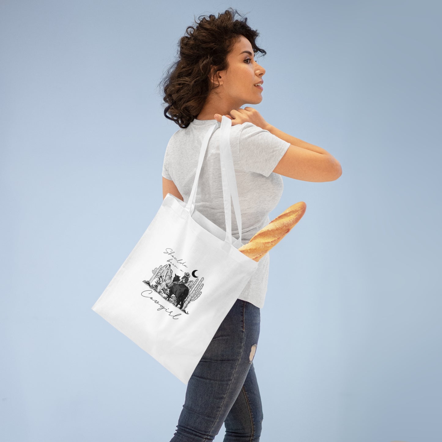 Shoulda Been A Cowgirl Tote Bag