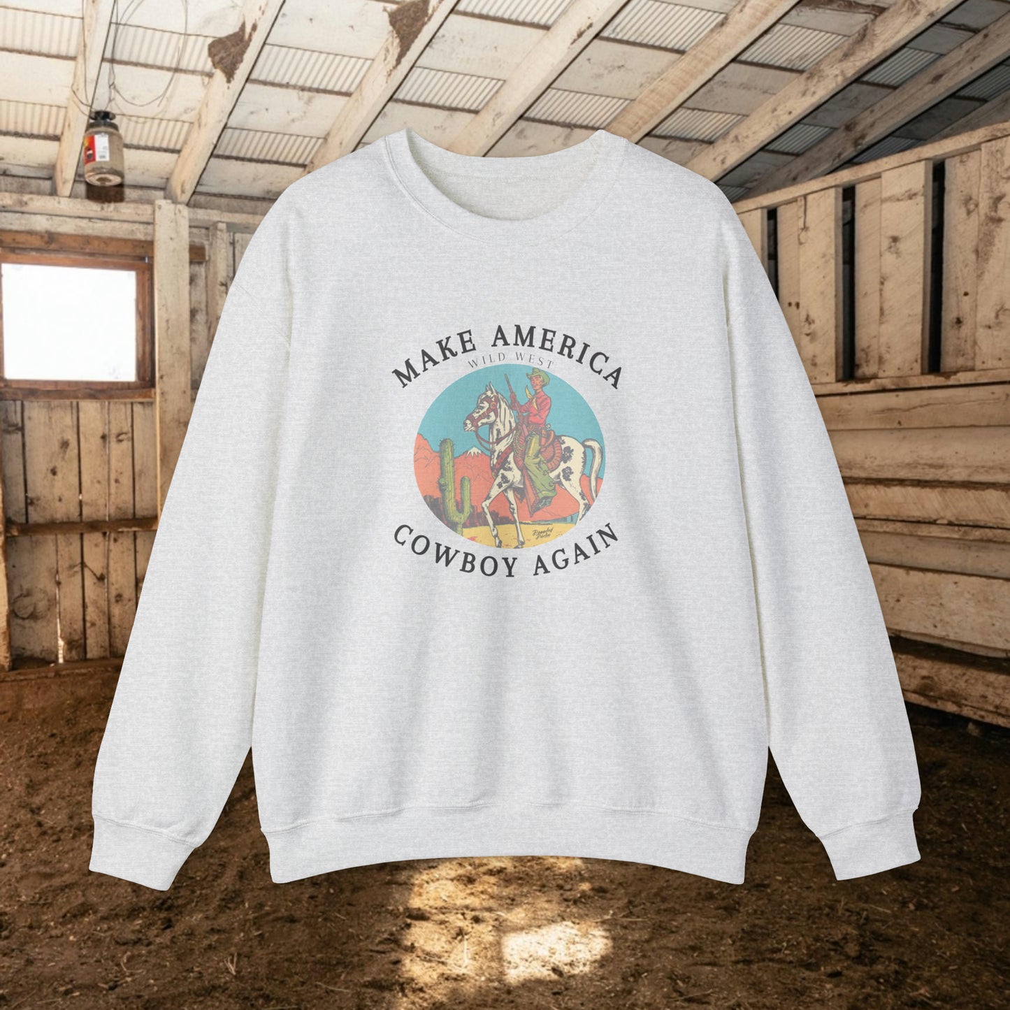 Make America Cowboy Again Crewneck
