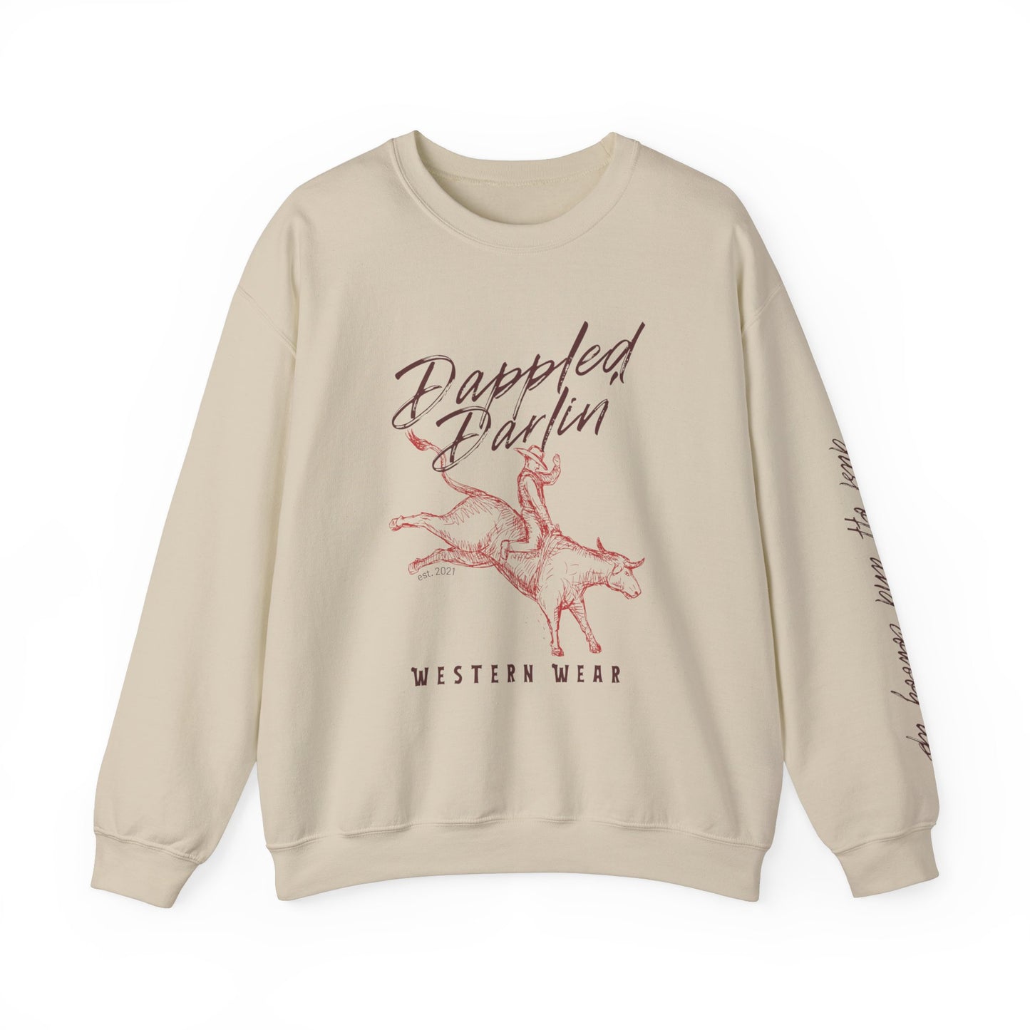 Dappled Darlin' Dust Off Crewneck
