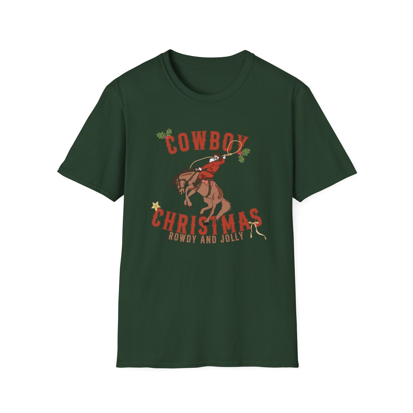 Cowboy Christmas T-Shirt