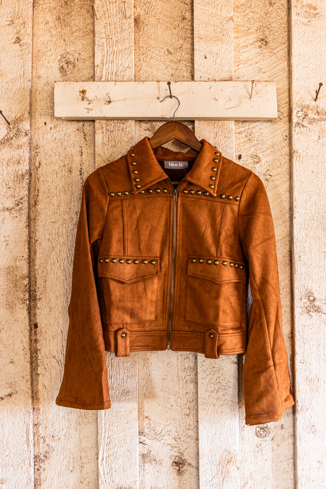 The Nelli Suede Jacket