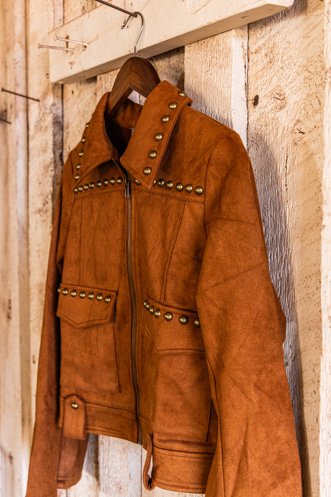 The Nelli Suede Jacket