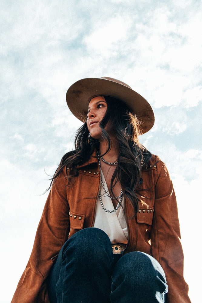 The Nelli Suede Jacket
