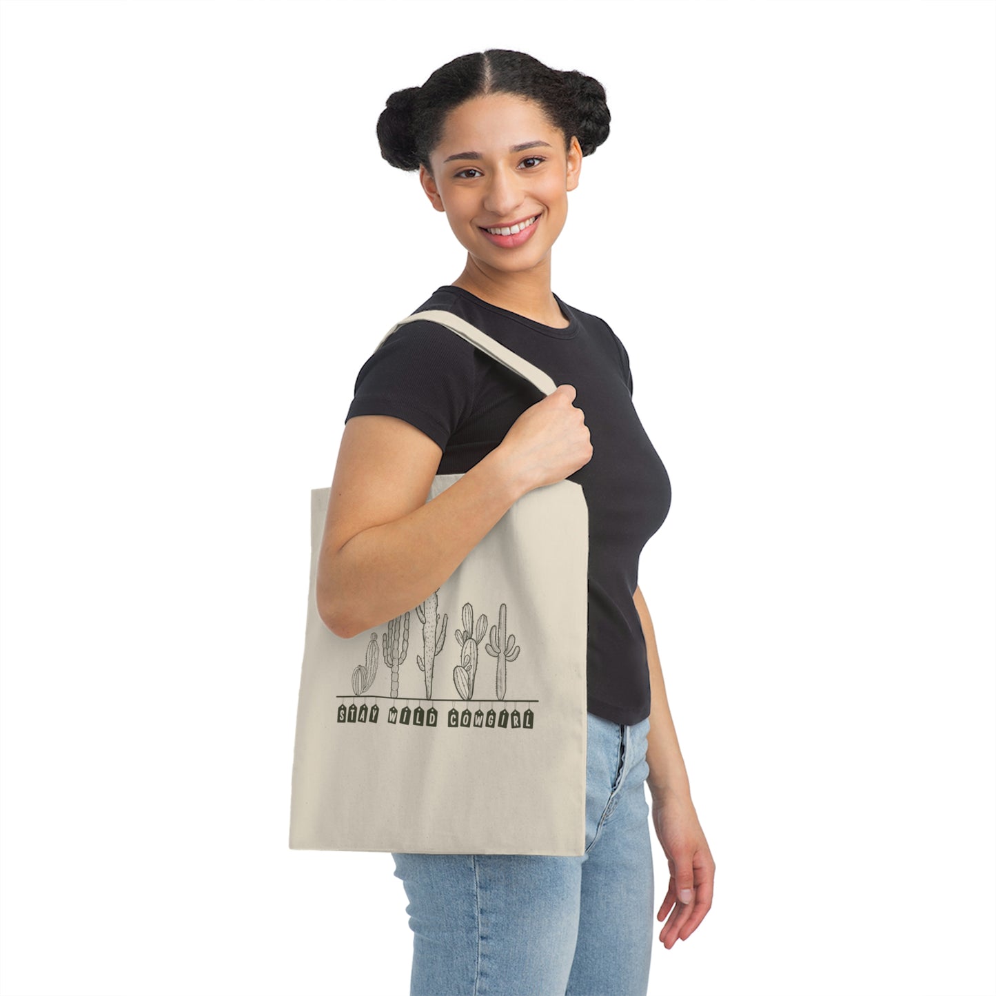 Stay Wild Cowgirl Tote Bag