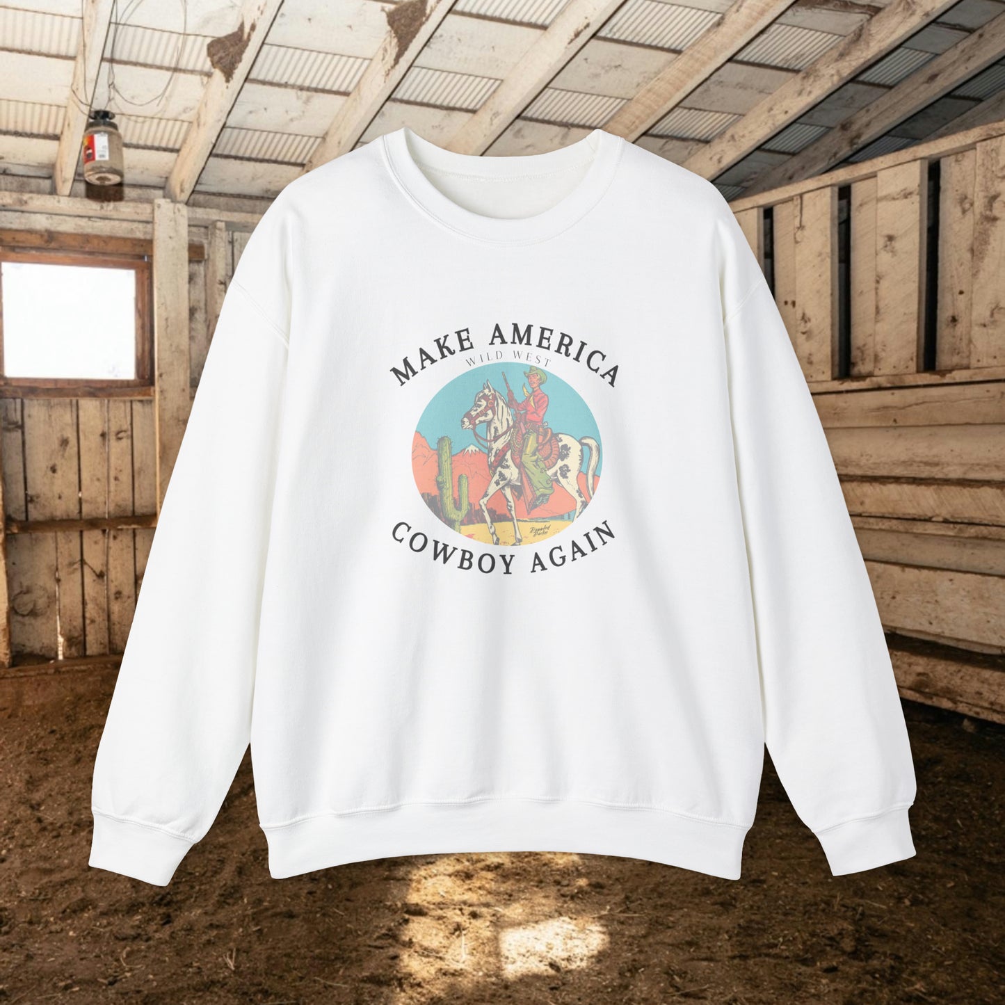 Make America Cowboy Again Crewneck