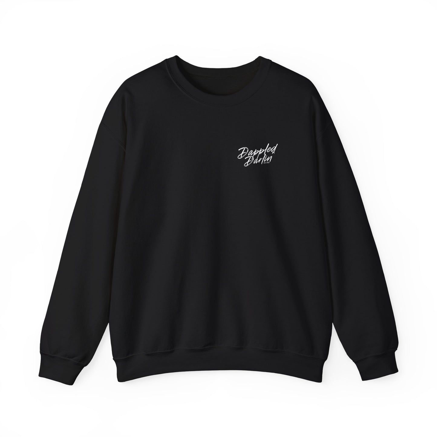 Dappled Darlin' Logo Crewneck - Full Back