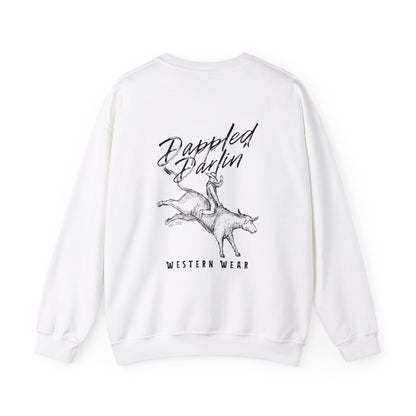 Dappled Darlin' Logo Crewneck - Full Back