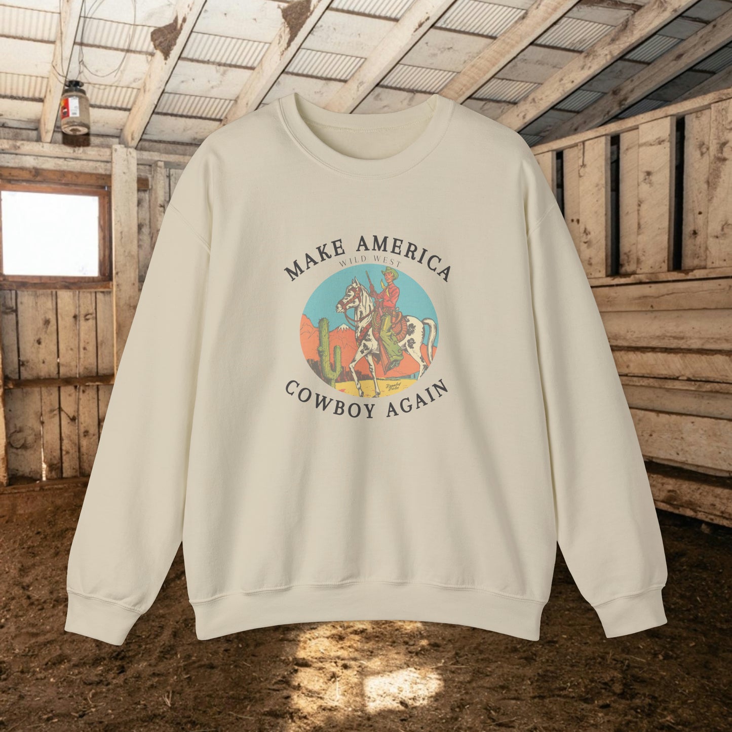 Make America Cowboy Again Crewneck