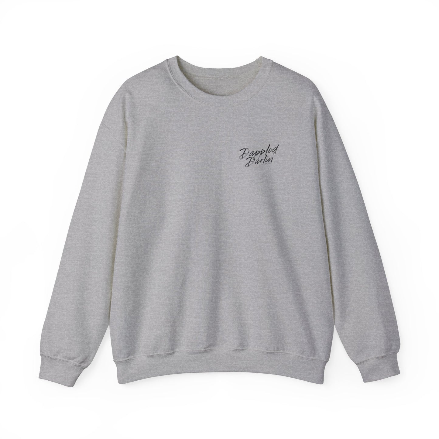 Dappled Darlin' Logo Crewneck - Full Back