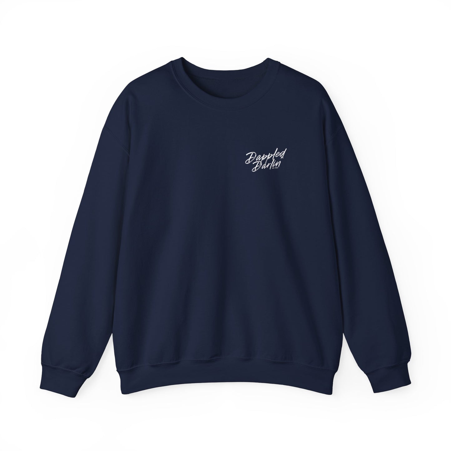 Dappled Darlin' Logo Crewneck - Full Back