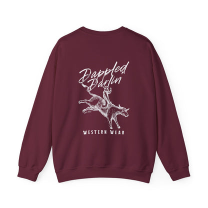 Dappled Darlin' Logo Crewneck - Full Back