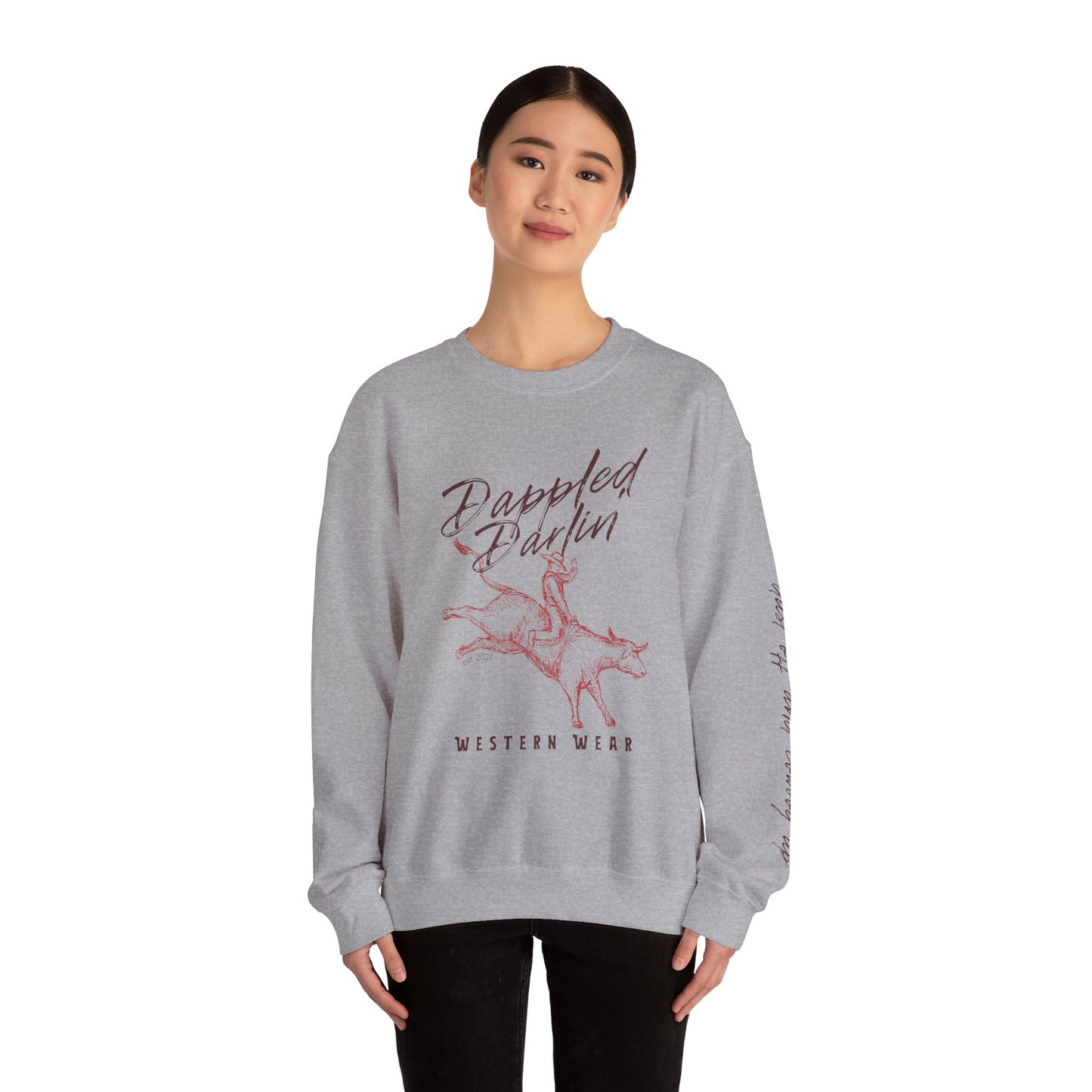 Dappled Darlin' Dust Off Crewneck