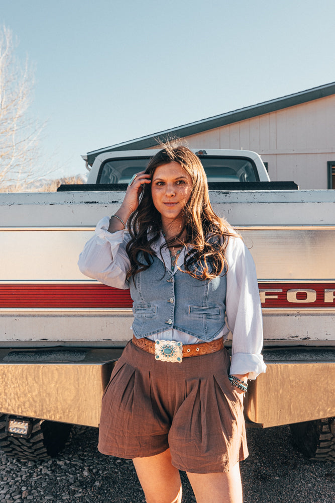 The Jane Denim Vest