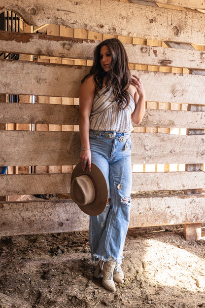 The Willa Halter Bodysuit