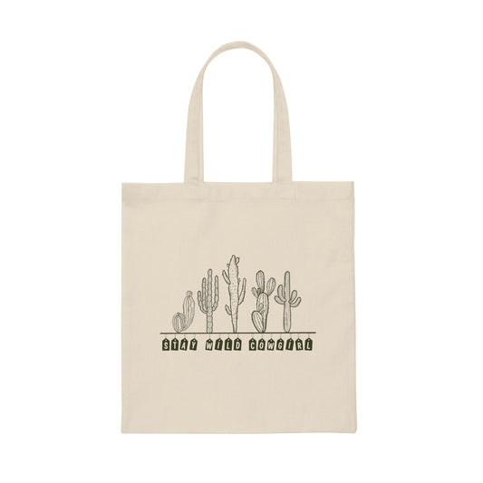 Stay Wild Cowgirl Tote Bag