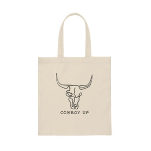 Cowboy Up Tote Bag